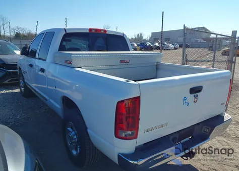 2006 Dodge Ram 2500 Slt/Sport z USA, uszkodzony, nr VIN 3D7KR28C06G110744